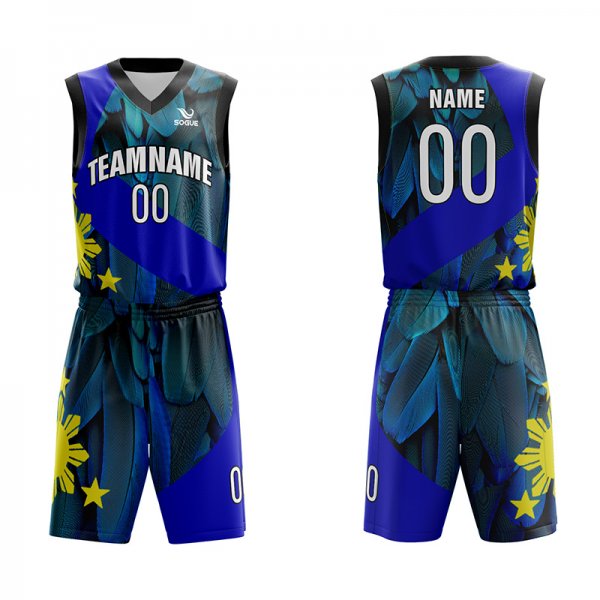 Customized Sublimation Basketball Uniform 001