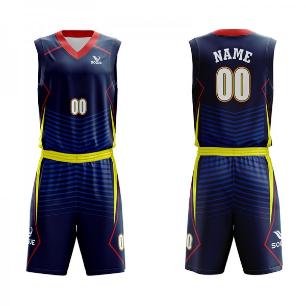 Customized Sublimation Basketball Uniform 007